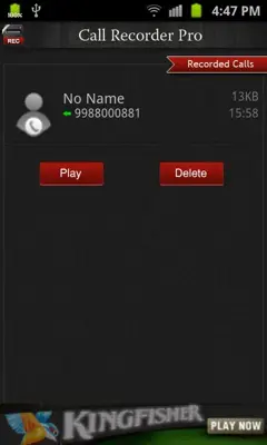 Call Recorder Pro android App screenshot 0